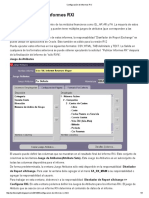 Configuración de Informes RXI