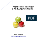 Database Architecture Interview Questions and Answers Guide