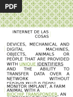 Internet de Las Cosas