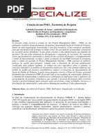 Criação de Um PMO - Escritório de Projetos