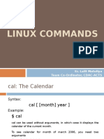 Linux Commands: Er. Lalit Matoliya Team Co-Ordinator, CDAC-ACTS
