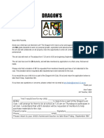 Artclub 2016 Application