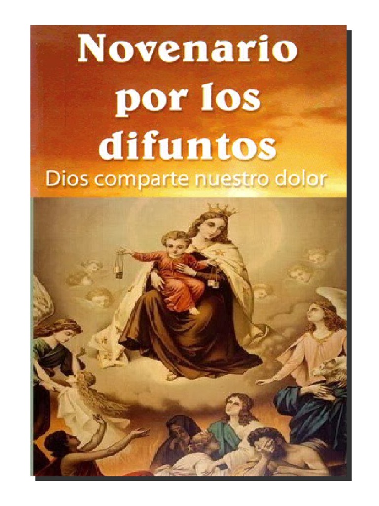 Novena de Los Difuntos Inpri Purgatorio María, madre de Jesús