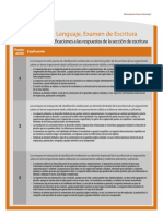 2016 Writing Response Scoring Guide Es