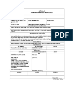 Acta 01 Induccion aACTA 01 INDUCCION A PROCESOS PEDAGOGICOS Procesos Pedagogicos