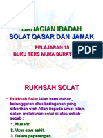 Solat Qasar & Jamak