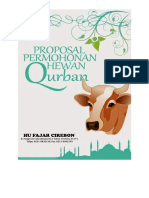 Proposal Qurban 1437 H