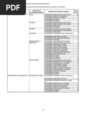 Anexa 2 Oferta Locuri Licenta Moldova Sesiunea Ii 2016