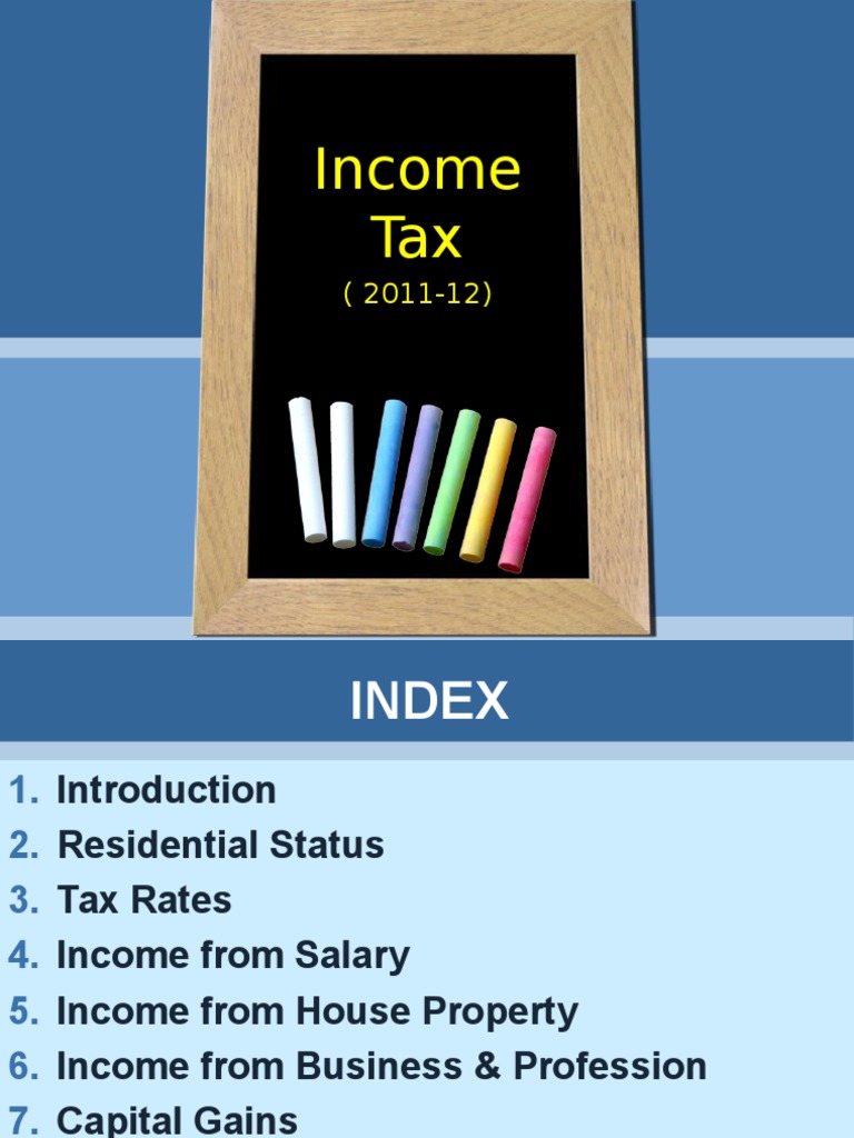 bba Tax Ppt Employee Benefits Tax In India