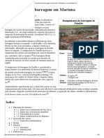 Dinamica 9 - Caso Samarco - Rompimento de Barragem Em Mariana – Wikipédia, A Enciclopédia Livre