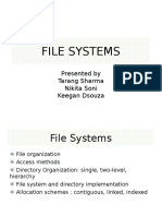 Filesystem PPT FINAL