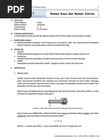 Download HANDOUT 1 MOMEN GAYA DAN MOMEN INERSIApdf by HaekalFayd SN322542069 doc pdf