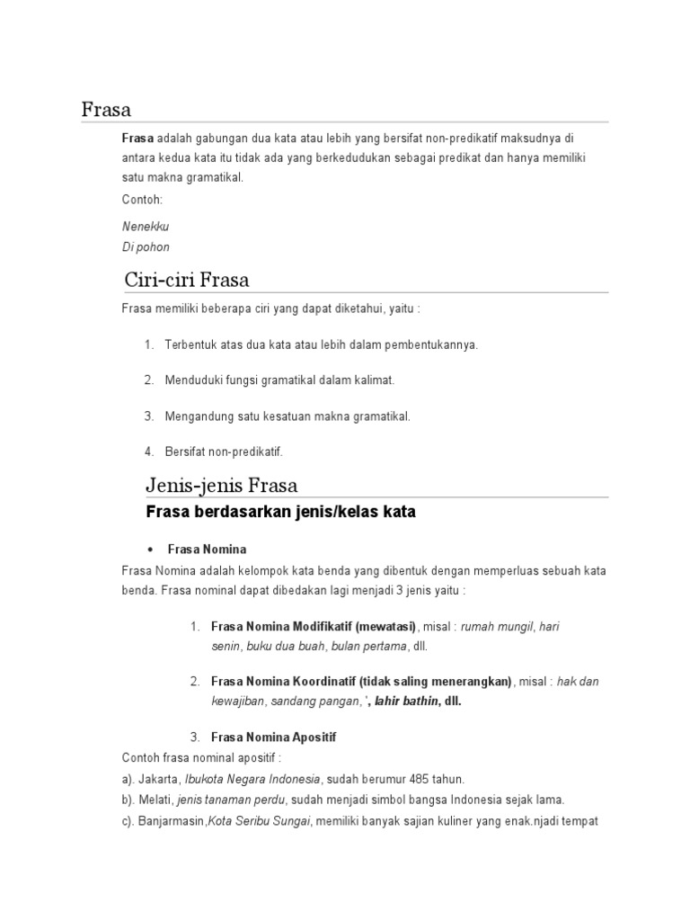 Jenis Frasa Docx