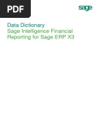 Report Designer Data Dictionary - Sage Intelligence Financial Reporting For Sage ERP X3 140121