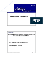 Steam Attemperation Valve and Desuperheater Driven Problems On HRSG S PDF