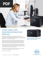 Dell Printer b2360dn Brochure