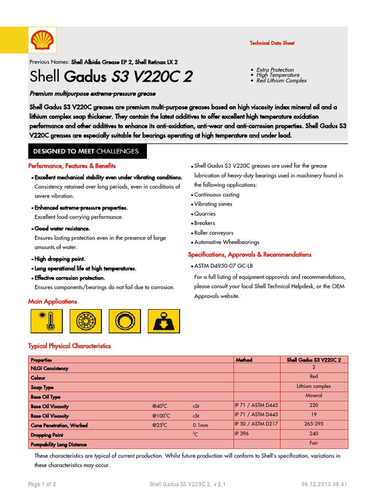 High Temp EP Grease Data | PDF | Industries | Liquids