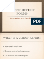 Client Reports