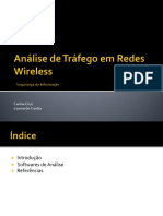 Análise de Tráfego em Redes Wireless