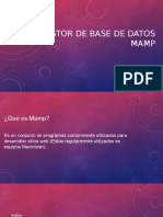 Gestor de Base de Datos