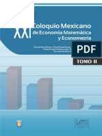 XXI Coloquio Mexicano de Economía Matemática y Econometría