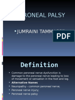 Peroneal Palsy