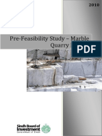 Marble Quarry Project