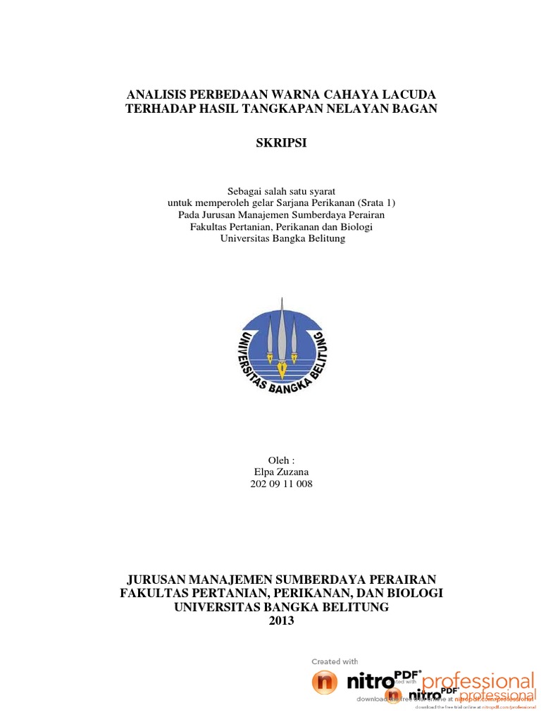 Manajemen Sumberdaya Perairan