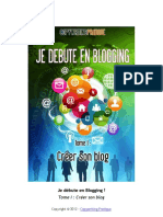 Collectif-Je Débute en Blogging - Tome 1-Copywriting Pratique (2012)