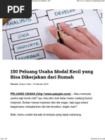 Download 150 Peluang Usaha Modal Kecil Yang Bisa Dikerjakan Dari Rumah - Satu Jam by istiqlalsandi SN322580455 doc pdf