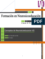 Conceptos de Neurosicoeducación VII