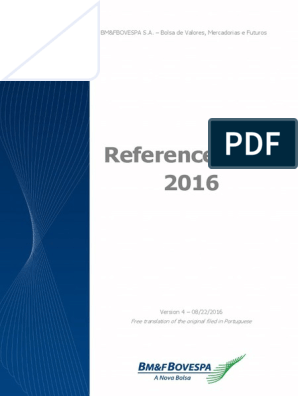 Reference Form 2016 Clearing House Finance Dividend