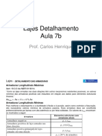 Aula 7 - Lajes - Detalhamento