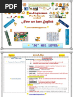 2 G - MS1 Level Pre-Sequence - Now We Have English