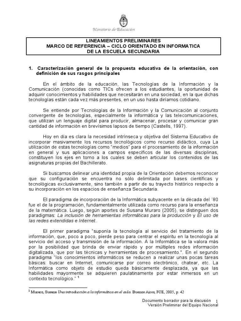 Marco Informatica | Descargar gratis PDF | Ciencias de la Computación ...
