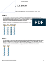 Niveles RAID y SQL Server