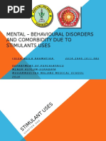 Mental Disorders and Comorbidity