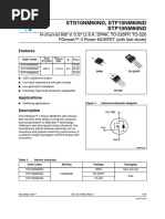 Mosfet 10NM60N