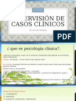 Supervisión de Casos Clínicos