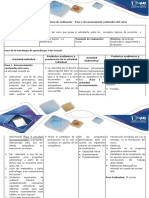 Guía de Actividades y Rúbrica de Evaluación - Paso 1 - Reconocimiento Contenidos Del Curso