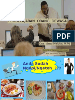 Adult Learning Pembelajaran Orang Dewasa