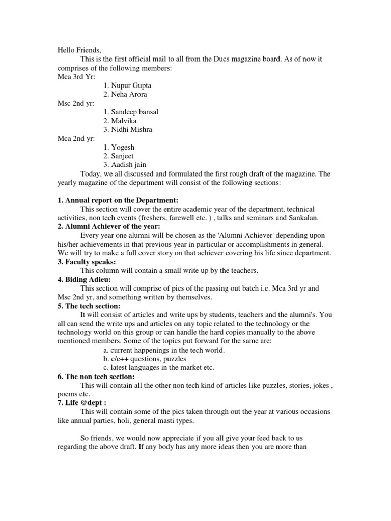 Magazine Draft | PDF | Career & Growth | Social Science