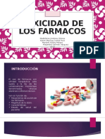 Toxicidad de Los Farmacos