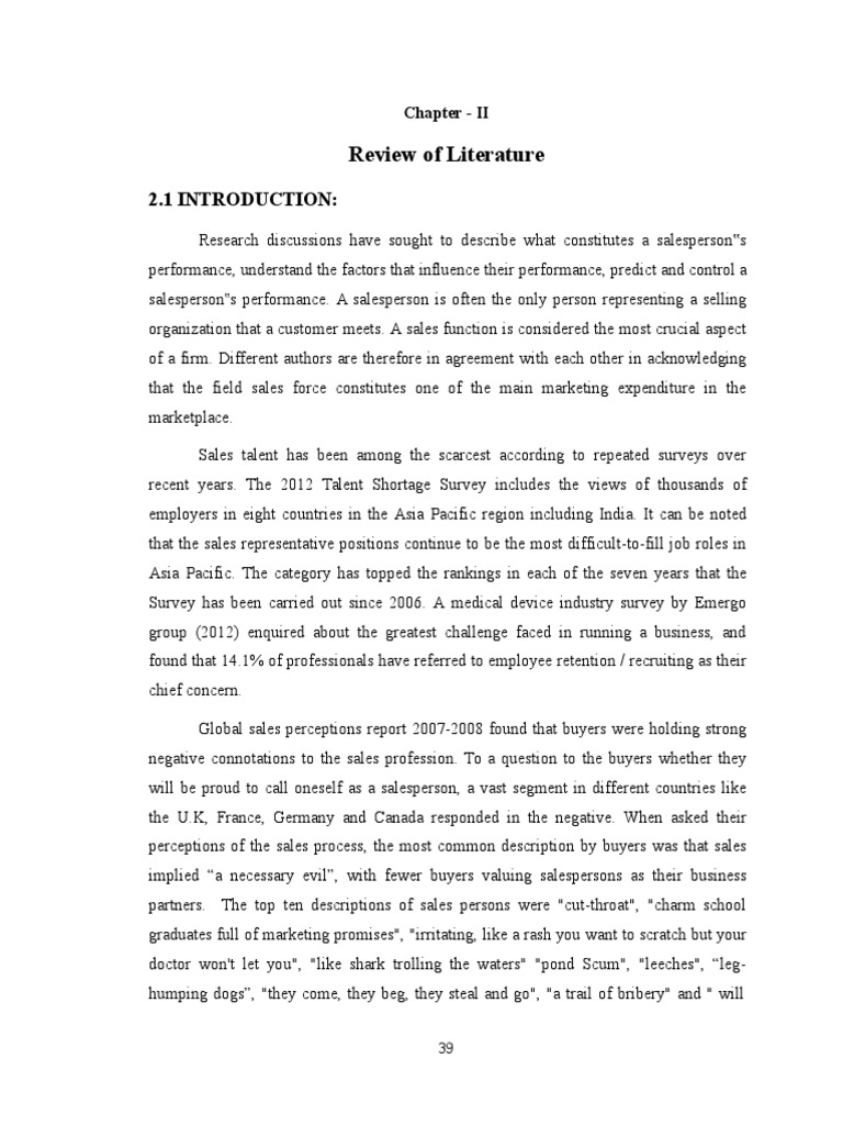 Personal selling journal article picture