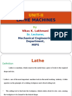 Lathe Machine & Operations