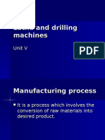 Lathe and Drilling Machines