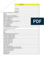 KPI Listing For Mapping - CTG-COM RAN SWAP - Working