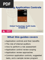 GTAG 8 Application Control Testing