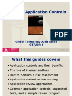 GTAG 8 Application Control Testing