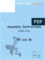 Assembly Instructions Foldable Crane_PK Xxx M